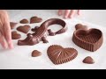 How to use CHOCOLATE PLASTIC MOLDS! step by step tutorial for beginners! with Its A Piece Of Cake!