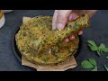 The softest Methi Partha Recipe (Indian Fenugreek Flatbread)
