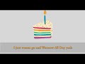 Meet Luminous- Birthday Wishlist (Unmastered) Lyric Video (Feat  Juan Nemo Hoze)