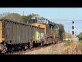 CSX Railroad Switching In Florida, Shoving Into Winston Yard & Amtrak Trains At Railroad Crossings