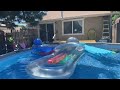 💦 Swimming pool ASMR! (Soft Spoken Version) Water 💧 nature sounds!
