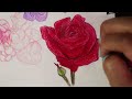 Drawing Flower Studies from Pinterest ☆ Quiet Sketch with me ASMR