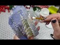 Christmas in July Dollar Tree Crafts, decoupage DIY & more!!!