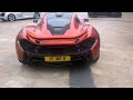 Super loud Ferrari F50, quiet Mclaren P1