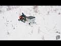 Ski Trailer OFFROAD 500 (ATV / UTV attachment) - Iron Baltic