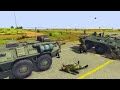 Ukrainian massive M777 howitzer destroys Russian vehicle convoy   MOWAS2 BATTLE