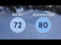 Jackson Hole vs. Big Sky: An Exhaustive Comparison