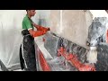 Complete Process 9,Ton Rock Fully Broken With New Machinery || Granites Manufacturing Process