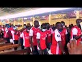 Funny Kenyan Arsenal fans giving offerings in the church after 2-0 win yesterday against Leicester!