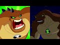 Ben 10 Transformations: Reboot vs Classic Side-By-Side Comparison