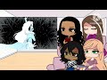 Disney Princesses reacts to Villain Anna |Gacha club reaction| Frozen| Part 1