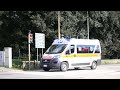 AMBULANZA A SIRENA PASSAGGIO VIALE ADUA PISTOIA FIAT DUCATO CV CHIAZZANO #emergency #118 #soccorso