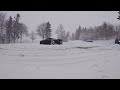 Shelby GT350 Snow Drifting