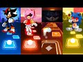 Shadow Vs Amy Exe Vs Dark Sonic Exe Vs Baby Sonic Exe Tiles Hop EDM Rush