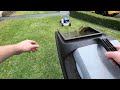 POV Lawn Mowing - Cutting and Trimming a Landscaped Front Yard