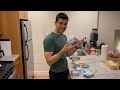 Eating 2 tubs ice cream daily, losing weight + Recipe demo | Fitt Diaries #2