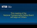 NTSB Board Meeting: Norfolk Southern Train Derailment with Subsequent Hazmat Release & Fires