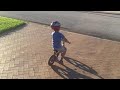 Bens First Strider Bike ride