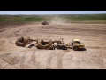 Various K-Tec Earthmoving Machinery on Gravel Pit Project