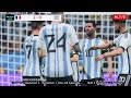 FRANCE vs ARGENTINA  |  Men's Football Olympics Games Paris 2024  | Video Game Simulation