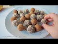 Quick 3 Ingredients Dessert, NO SUGAR, No Bake! No Flour! Melts in your mouth