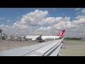 British Airways A320 approach, landing and taxiing at Bucharest