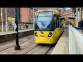 Manchester Metrolink Trams Part 1 Shudehill and Victoria