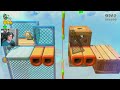 Encuentro a Luigi de Mario Bros 1 en Super Mario 3D World (Mundo 3) Nintendo Switch