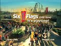 Six Flags classic Commercial featuring Mr. Six!