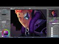 TIMELAPSE | MOIRA | OVERWATCH | SPEEDPAINT