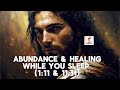 ABUNDANCE & HEALING WHILE YOU SLEEP 1:11 & 11:11