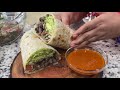 Tradicional Carne Asada Burrito!!!🌯