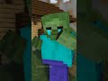 Betrayed Fat Zombie Girl Become Rich and Revenge on Zombie Boy - minecraft animation #shorts