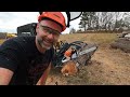 Stihl MS500i Fuel Injected Chainsaw v/s Husqvarna 572XP You'll love this!