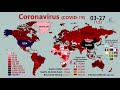 World Map Timelapse of the Coronavirus (January 20 to April 1)