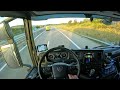 ASMR 🇨🇭 POV Truck Driving 2023 Scania | Switzerland Beautiful View | 4k New Gopro