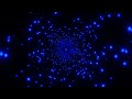 Blue Bokeh - VJ LOOP NEON Tunnel Abstract Background Video Simple Light Pattern 4k Screensaver