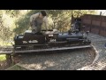 Firing up and running the D&RG K-27 2 1/2 scale live steam model