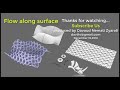 Rhino Tutorial : Flow along surface