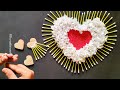 Unique Wall Hanging Craft Idea | Best Out Of Waste Cardboard and Earbuds | Home Decoration Ideas