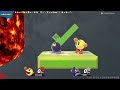 Who Can Go Under The Lava WITHOUT Jumping ? - Super Smash Bros. Ultimate