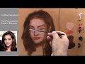 One session oil painting - Brooke shields