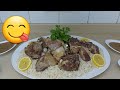 ندي اللحم في قدر الضغط 😋  وصفة لذيذة وسريعة 👍 خطوة بخطوة