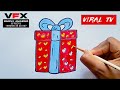 Learn to Draw a Cute Gift Box | Step-by-Step Drawing Tutorial