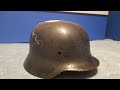 German ww2 m40 stalhelm #ww2 #foryou #fyp #army #germany #militaria