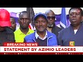 Statement by Azimio leader on anti Finance Bill protests and police brutality