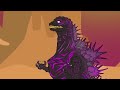 Godzilla vs Super Heros : Spiderman & Hulk & Joker - Cartoon Animation