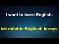 Learn German While You Sleep 😀 130 Basic German Words and Phrases 🍻 English/German