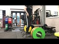 170kg Stiff Leg Deadlift x 2 (1” deficit)