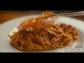 20 mins - Shrimp and Salami Pasta - Mediterranean Fusion